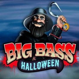Big Bass Halloween logo by Pragmatic Play at Bassbet CasinoBig Bass Halloween