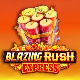Blazing Rush Express logo by AreaVegas at Bassbet Casino