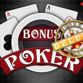 Official Table Games logo: Bonus Poker Deluxe - 3 Hands by RTG (Reel Time Gaming) at Bassbet Casino