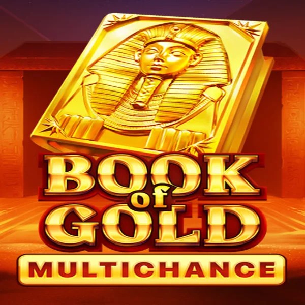 Book of Gold Multichance slot visual from Playson available on bassbetcasinos-es.com