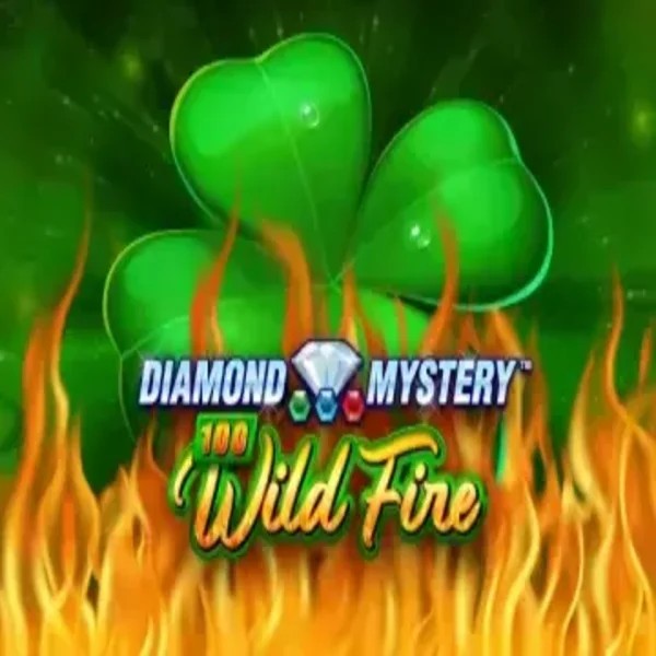 Slots logo of Diamond Mystery 100 Wild Fire from Greentube at Bassbet Casino