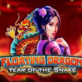 Floating Dragon Year of the Snake logo – Slots by Pragmatic Play at Bassbet Casino