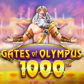 Gates of Olympus 1000 logo by Pragmatic Play Bassbet Casino