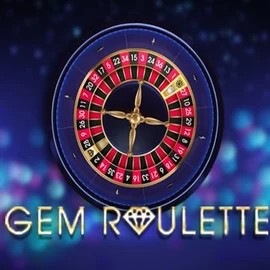 Gem Roulette online game logo by iSoftBet on bassbetcasinos-es.com