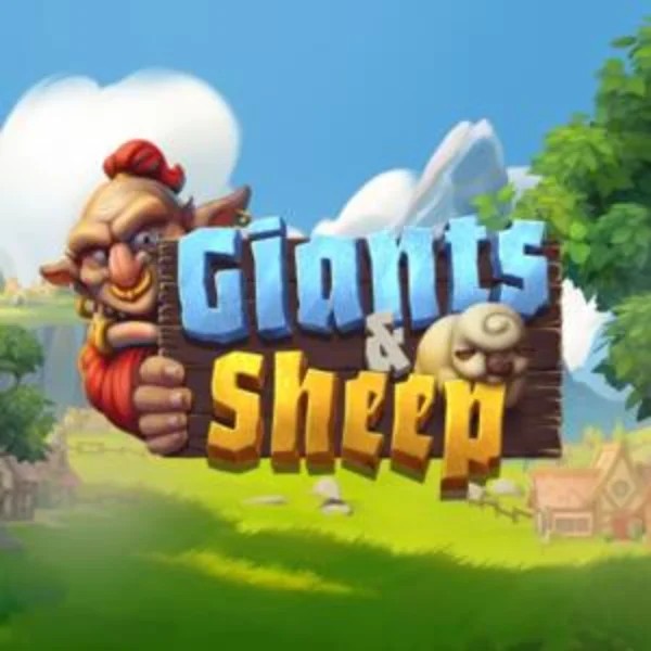 Giants and Sheep logo by Relax Gaming at Bassbet Casino