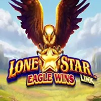 Slots logo of Lone Star Link Eagle Wins from Novomatic at Bassbet Casino