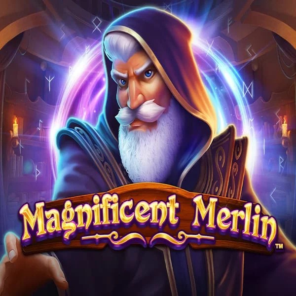 Magnificent Merlin by Greentube, showcased at bassbetcasinos-es.com – game logo