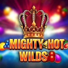 Mighty Hot Wilds logo by Inspired Gaming at Bassbet Casino