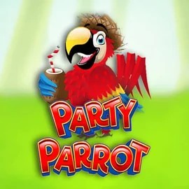 Party Parrot slot logo by Rival at Bassbet Casino