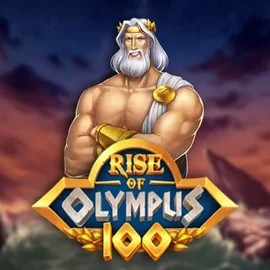 Rise of Olympus 100 logo – Slots by Play'n GO at Bassbet Casino