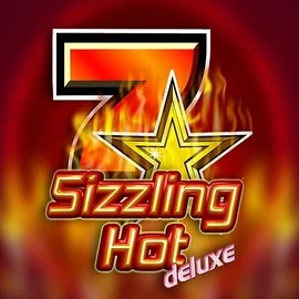 Sizzling Hot Deluxe by Novomatic, showcased at bassbetcasinos-es.com – game logo