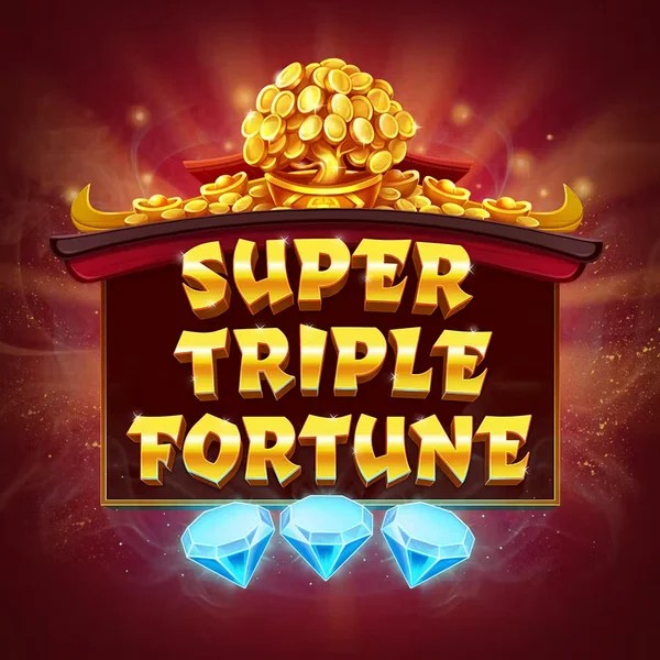 Super Triple Fortune slot visual from Greentube available on bassbetcasinos-es.com
