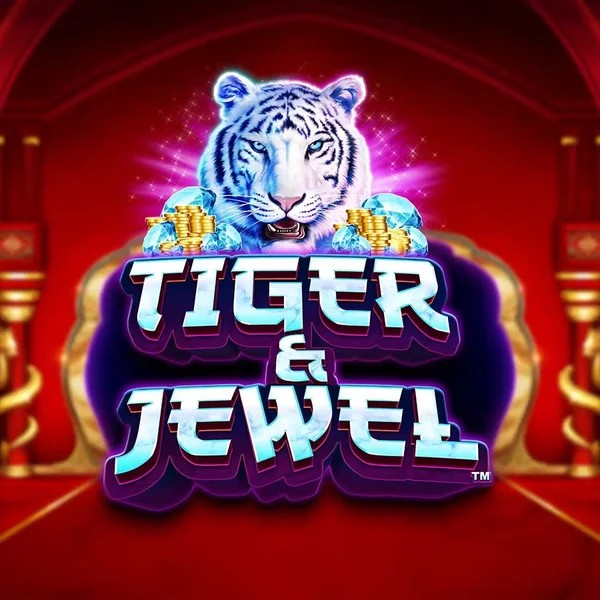 Official Slots logo: Tiger and Jewel by Greentube at Bassbet Casino