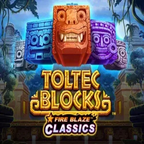 Slots logo of Fire Blaze: Toltec Blocks from Rarestone Gaming at Bassbet Casino